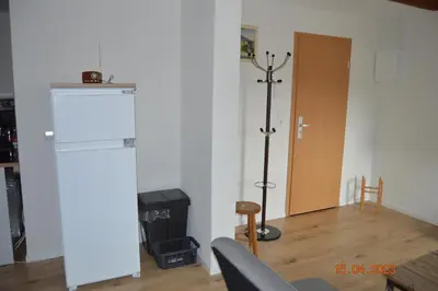 Küche/Küchenzeile in der Unterkunft Ferienwohnung Fillsack