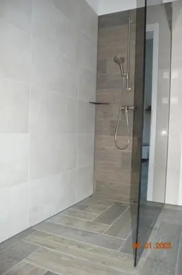 Ein Badezimmer in der Unterkunft Ferienwohnung Fillsack