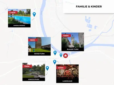 Grundriss der Unterkunft Charmante Wohnung am Neckar