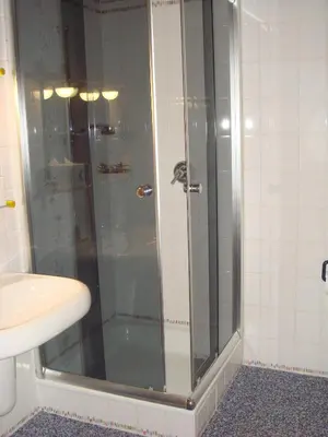 Ein Badezimmer in der Unterkunft Ferienwohnung-Barrique