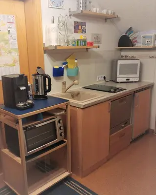 Küche/Küchenzeile in der Unterkunft Ferienwohnung-Barrique
