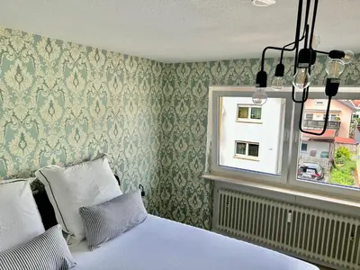 Ein Bett oder Betten in einem Zimmer der Unterkunft RelaxStay - Balkon - Smart-TV - WIFI