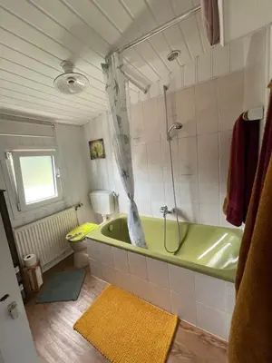 Ein Badezimmer in der Unterkunft Ferienhaus Sternschnuppe