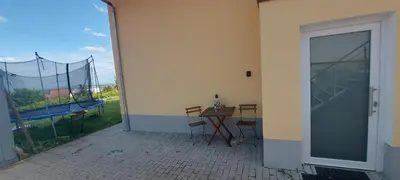 Ein Balkon oder eine Terrasse in der Unterkunft Traumblick Südpfalz