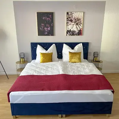M&D Apartments nähe Volkspark mit Balkon - Netflix - Küche