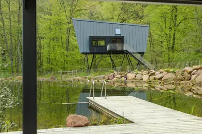 Naturlandschaft in der Nähe des Aparthotels