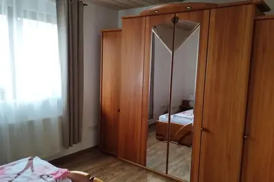 Ein Bett oder Betten in einem Zimmer der Unterkunft Ferienwohnung Schmidt