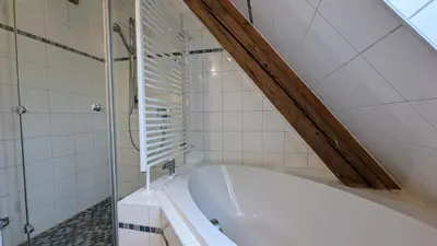 Ein Badezimmer in der Unterkunft WOLKENFREI - ankommen und Zuhause fühlen - Apart-VL