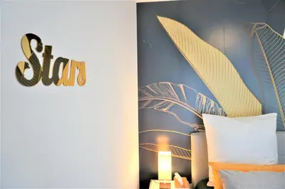 Grundriss der Unterkunft Mein Apartment, Stars mit Balkon und Klima für bis zu 4 Personen