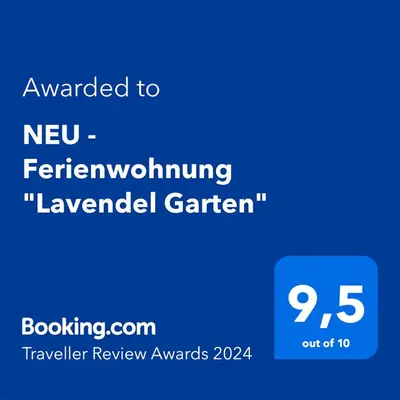 Ein Zertifikat, Auszeichnung, Logo oder anderes Dokument, das in der Unterkunft Apartment 