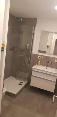 Ein Badezimmer in der Unterkunft Joanna Apartment - Schwetzingen 3