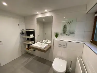 Ein Badezimmer in der Unterkunft ALB 74