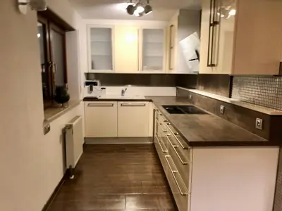 Küche/Küchenzeile in der Unterkunft Goldstadt Garden Residence - City Apartment Pforzheim