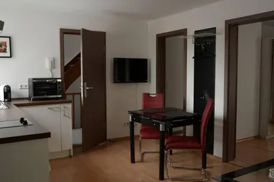 Küche/Küchenzeile in der Unterkunft Wohnung Nr. 2 - 2,5 Zimmer Obergeschoss Wohnung