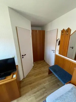 TV/Unterhaltungsangebot in der Unterkunft City Pension
