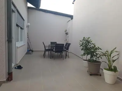Ein Balkon oder eine Terrasse in der Unterkunft Business class