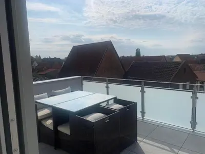 Der Swimmingpool an oder in der Nähe von Ferienwohnungen Martin