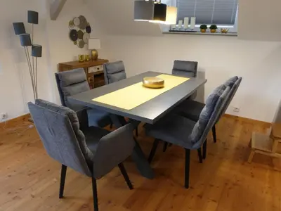 Grundriss der Unterkunft Ferienwohnung Färberloft