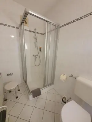 Ein Badezimmer in der Unterkunft ABM Apartment Haus