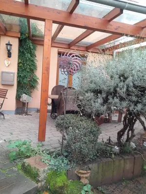 Ein Garten an der Unterkunft Ferienwohnung Gisela