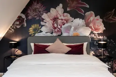 Ein Bett oder Betten in einem Zimmer der Unterkunft La Fattoria Casa DOLCE