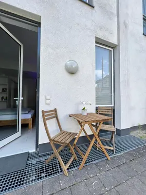 Grundriss der Unterkunft The East Apartment by Rabe - Parkplatz, Smart-TV, Netflix