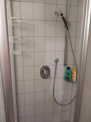 Ein Badezimmer in der Unterkunft Apartment in Ludwigsburg