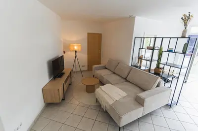 TV/Unterhaltungsangebot in der Unterkunft Appartment in den Weinbergen bei Mainz - mit 2x Doppelzimmern, 1x großes Wohnzimmer, Bad & Küche