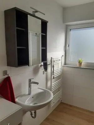 Ein Badezimmer in der Unterkunft Kleine Auszeit - Ferienwohnungen in Flonheim