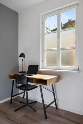 Grundriss der Unterkunft BackHome - SUITE XL - Parkhaus - Fantastische Schlosslage - SmartTV - Waschmaschine - Netflix - 90qm - 24h Checkin - Apartment 2