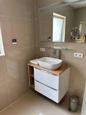Ein Badezimmer in der Unterkunft Apartment Lutherbaum