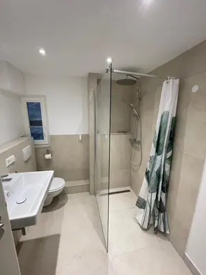 Ein Badezimmer in der Unterkunft Tiny GetAway in Eberbach im Odenwald bei Heidelberg