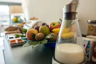 Essen im Aparthotel oder in der Nähe