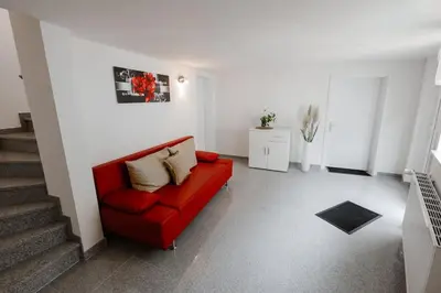 Ein Sitzbereich in der Unterkunft Casa Vivace