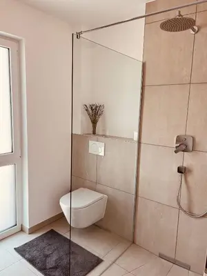 Ein Badezimmer in der Unterkunft Gemütliches Wohnen