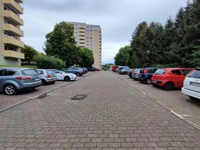 Grundriss der Unterkunft ERB01 - 2-Zimmer-Apartment mit Balkon in Bad König