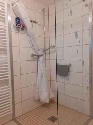 Ein Badezimmer in der Unterkunft Ferienwohnung Familie David
