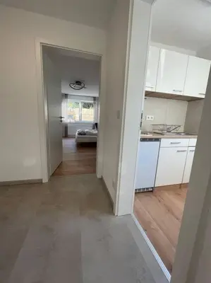 Küche/Küchenzeile in der Unterkunft Kasa Klemm - helle und zentral gelegene Wohnung