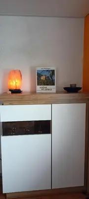 TV/Unterhaltungsangebot in der Unterkunft FeWo Blaue Oase, Netflix, Massagesessel, Whirlpool Badewanne