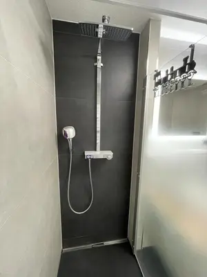 Ein Badezimmer in der Unterkunft Ferienwohnung in Maikammer