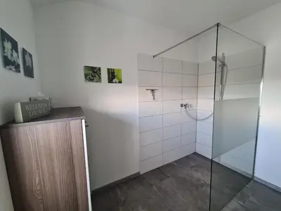 Ein Badezimmer in der Unterkunft Wolke7 und Himmelsleiter2