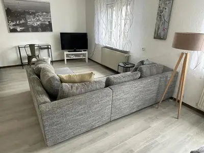 TV/Unterhaltungsangebot in der Unterkunft Schicke Ferienwohnung Philippsburg