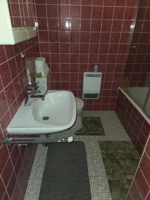 Ein Badezimmer in der Unterkunft Ferienwohnung Freudenberg