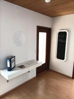 TV/Unterhaltungsangebot in der Unterkunft Große Ferienwohnung am Waldrand