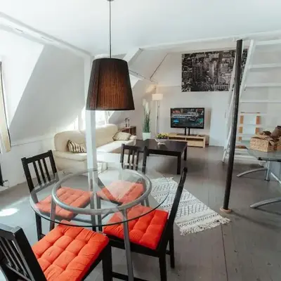 NEW人Vintage Loft Prime Maisonette人8min zum S-Hbf