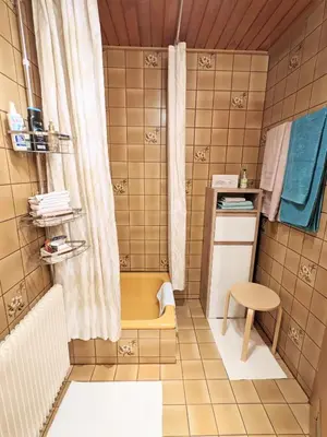 Ein Badezimmer in der Unterkunft Ferienwohnung Fischer