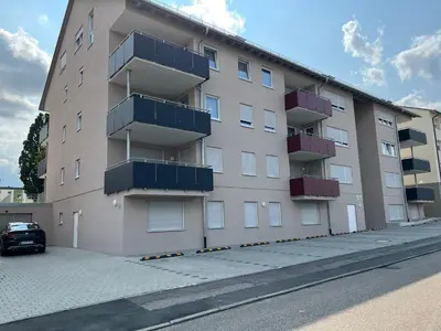 Das Gebäude in dem sich das Aparthotel befindet