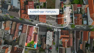 Die Umgebung um die Ferienwohnung