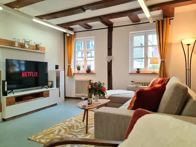 TV/Unterhaltungsangebot in der Unterkunft AVAHOME: Haus für 16, WLAN, Parkplätze, Netflix, Nespresso