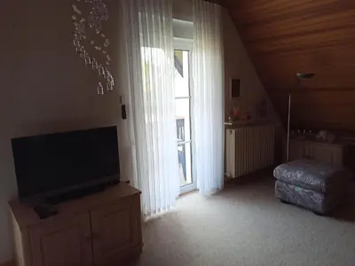 TV/Unterhaltungsangebot in der Unterkunft Ferienhaus Dinger